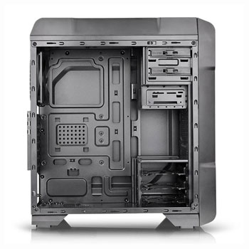 ThermalTake Versa N23 Mid Tower Computer Chassis, With Window, Mini ITX/mATX/ATX, USB 3.0, 120mm Fan, Black     : image 3
