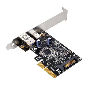 Silverstone 2 port USB 3.1 Type C and Type A PCIe Card SST-ECU03 : image 2