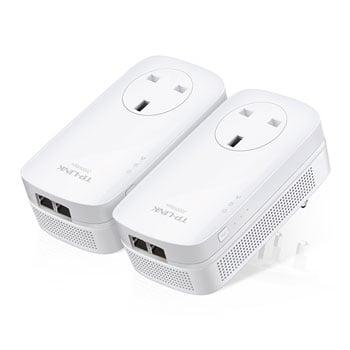 Gigabit Homeplug 2-Port Passthrough Powerline Twin Pack from TP LINK : image 3