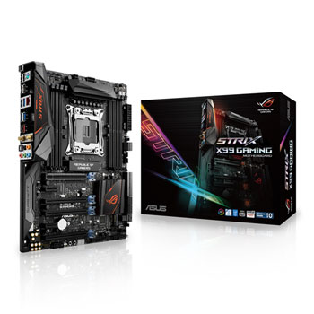 ASUS ROG STRIX Intel X99 RGB LED GAMING ATX Motherboard