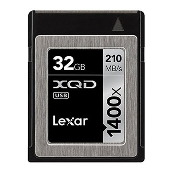32GB 1400X Professional XQD Memory Card from Lexar