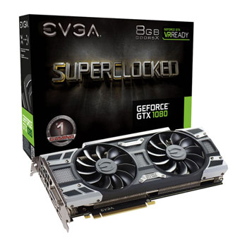 EVGA NVIDIA GeForce GTX 1080 8GB SC GAMING ACX 3.0