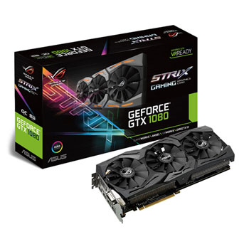 ASUS NVIDIA GeForce GTX 1080 8GB ROG STRIX GAMING OC