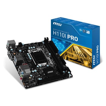 MSI Intel H110I PRO Mini ITX Motherboard