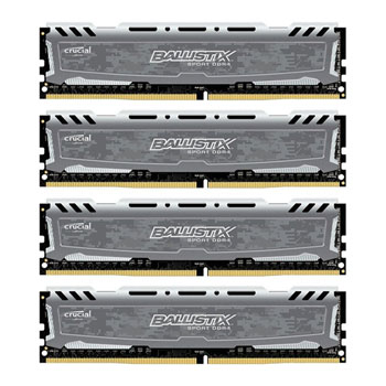Ballistix 16GB DDR4 2400MHz メモリー Crucial 16GB Ballistix DDR4 2400MHz Server Memory Kit 4x4GB