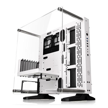 ThermalTake Core P3 Snow Edition Horizontal/Vertical/Wall Mountable Case With Acrylic Window