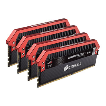 corsair 16gb dominator rog edition ddr4 3200mhz memory kit 4x4gb ln73302 cmd16gx4m4b3200c16 corsair 16gb dominator rog edition ddr4 3200mhz memory kit 4x4gb ln73302 cmd16gx4m4b3200c16