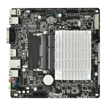ASRock Intel J3160TM-ITX Thin Mini ITX AIO PC Motherboard : image 3