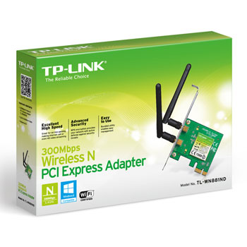 tp-link 11n 300MBps Wireless PCIe Network Card Dual Antenna : image 2