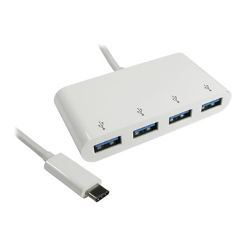 Scan 15cm USB Type-C To 4 Port USB 3.0 Hub : image 1