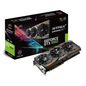 ASUS NVIDIA GeForce GTX 1060 6GB ROG STRIX GAMING OC : image 1