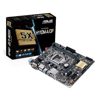 ASUS Intel H110M-A DP Skylake Micro ATX Motherboard with VPro Support