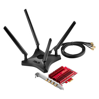 ASUS Dual-Band AC3100 4x4 Wireless PCIe Adapter PCE-AC88 : image 2