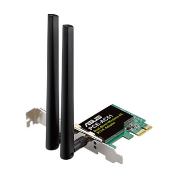 ASUS Wireless-AC750 Dual-band PCI-E Adapter 90IG02S0-BO0010