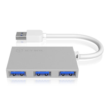 Icy Box 4 Port USB 3.0 Aluminium Hub IB-Hub1402 : image 3
