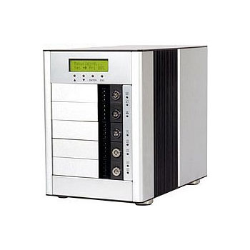 Stardom SR6500-WB ext.SOHO-RAID, 5 x IDE HDD, RAID 0,1,3,5 1394b, USB2.0, SATA-Host