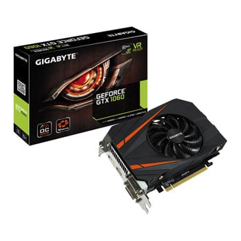 Gigabyte NVIDIA GeForce GTX 1060 3GB Mini ITX OC Graphics Card