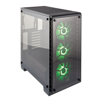 Corsair Crystal 460X Tempered Glass RGB PC Gaming Case