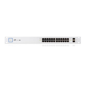 10/100/1000 UniFi US-24 Managed network switch Gigabit Ethernet 1U Blanco switch 