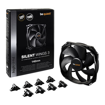be quiet 140mm Silent Wings 3 Quiet PWM PC Case Fan : image 3