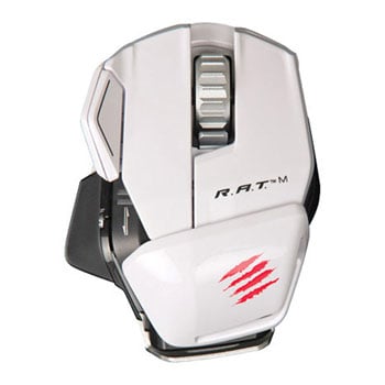 Mad Catz R.A.T. M White Wireless Mobile Bluetooth 4.0 Gaming Mouse