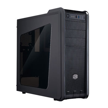 Cooler Master CM590 III Black Gaming PC case with USB 3.0