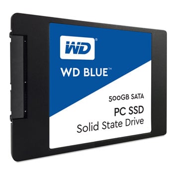 WD 500GB Blue 2.5" Solid State Drive/SSD WDS500G1B0A