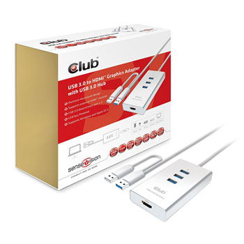 Club 3D SenseVision USB 3.0 TO HDMI adaptor : image 2
