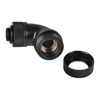 Thermaltake Black 90 Degree 5/8'' Compression Fitting with G 1/4 Threads : image 2