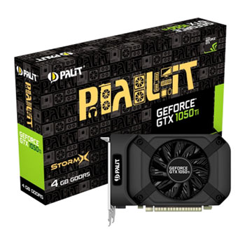 PALIT NVIDIA GeForce GTX 1050 Ti 4GB STORMX Graphics Card : image 1