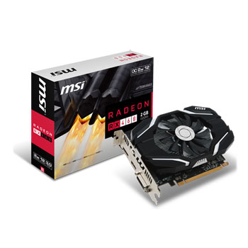 MSI Radeon RX 460 OC 2GB Graphics Card