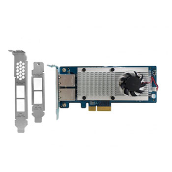 Qnap Dual Port 10GBase-T Network Expansion Card LAN-10G2T-X550