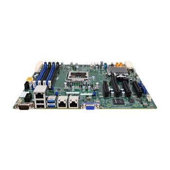 Supermicro LGA1151 Xeon Micro ATX Server Motherboard MBD-X11SSM-F : image 2