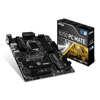 MSI B250 PC MATE Kaby Lake CrossFire ATX Motherboard