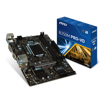 MSI B250M PRO VD Kaby Lake Micro ATX Motherboard