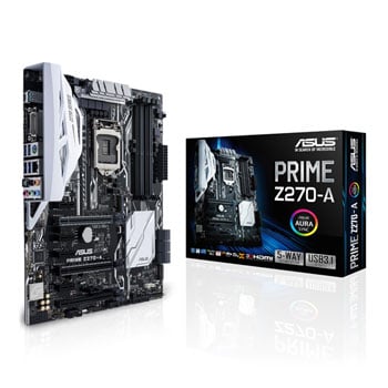 ASUS Prime Z270 A Kaby Lake SLi/CrossFire ATX Motherboard LN77238 ...