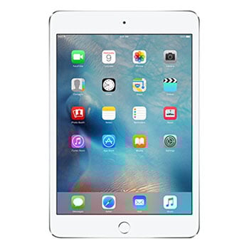 Apple iPad Mini 4 16GB WiFi Silver LN68223 - MK6K2B/A | SCAN UK