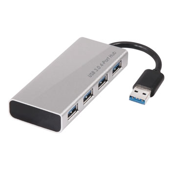 Club3D USB 3.0 4-Port Hub with Power Adapter : image 2