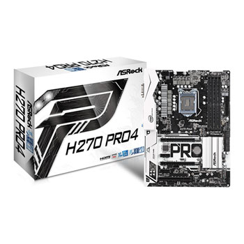 Asrock Intel H270 Pro4 Kaby Lake ATX Motherboard