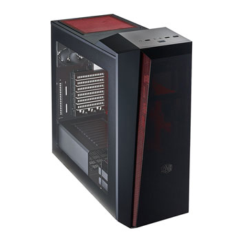 red and black cooler