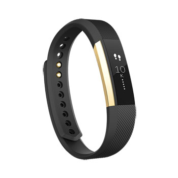 Fitbit Alta Fitness Smartband Activity Tracker Black/Gold 