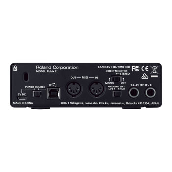 Roland Rubix22 USB Audio Interface : image 3
