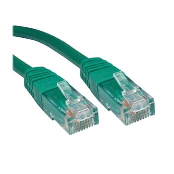 Xclio CAT6 0.25M Snagless Moulded Gigabit Ethernet Cable RJ45 Green : image 1