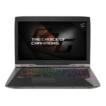 ASUS 18.4" ROG GX800VH 4K Watercooled 1080 SLI Gaming Laptop with Kaby Lake Core i7 7820HK
