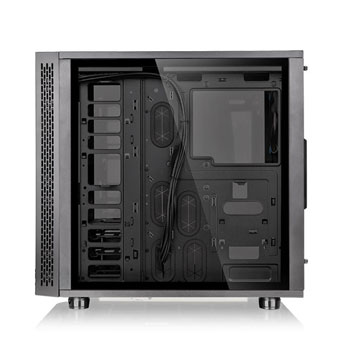 View 31 Thermaltake Tempered Glass Blue LED PC Gaming Case : image 3