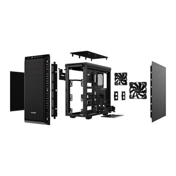 be quiet Black Pure Base 600 Quiet Mid Tower PC Gaming Case : image 2