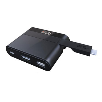 Club3D USB Type C to DP 1.2 + Charging Mini Dock : image 2