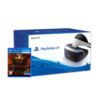 Sony PlayStation VR Headset Bundle – PS4 PS5 Compatible, Includes Doom VFR – New