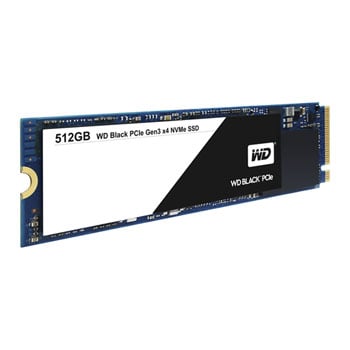 WD Black 512GB M.2 PCIe NVMe Performance SSD/Solid State Drive