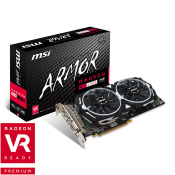 Mxm Rx480 MSI AMD Radeon RX480 ARMOR OC 8GB Polaris Graphics Card LN78616 - RX480 ...